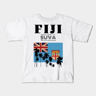 make a journey to Fiji Kids T-Shirt